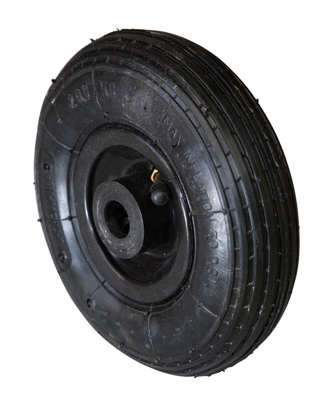 Ruota Pneumatica 2 PR ø200x50 - Flangia Nylon