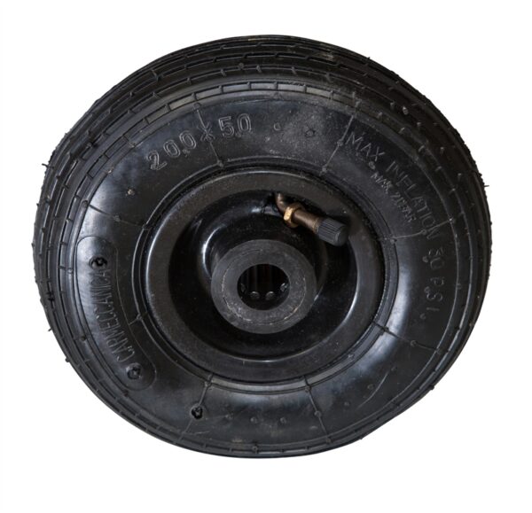 Ruota ø cm 20 Singola in Pneumatica (Cerchio Nylon) | Portata 85 kg - immagine 2