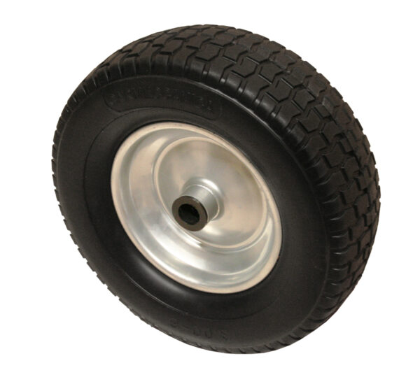 Ruota Anti Foratura ø300X100 - riempimento poliuretano colore Nero