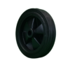 Ruota ø cm 20 Singola in Polverino/Gomma (Cerchio Plastica) | Portata 100 kg - immagine 3