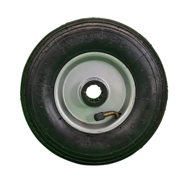 Ruota ø cm 20 Singola in Pneumatica (Cerchio Ferro) | Portata 85 kg - immagine 3