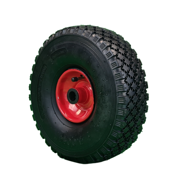 Ruota ø cm 30 Singola in Pneumatica (Cerchio Ferro) | Portata 200 kg - immagine 3