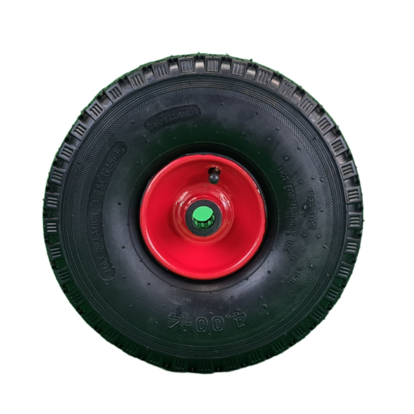 Ruota ø cm 30 Singola in Pneumatica (Cerchio Ferro) | Portata 200 kg - immagine 4