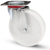 Ruota Nylon Bianco ø175x45 Supporto Rotante